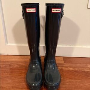 Hunter Classic Black Rain Boot